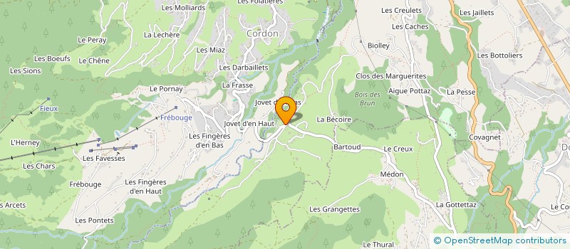 localisation de l'entreprise KITSUNE CONSEIL à SALLANCHES