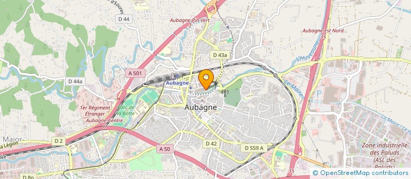 localisation de l'entreprise KITSUNEKAI à AUBAGNE