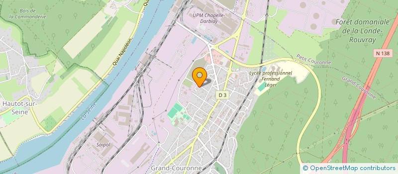 localisation de l'entreprise KITSUNIX  GRAND-COURONNE