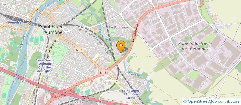 localisation de l'entreprise KITTFOOD DEVELOPPEMENT à SAINT-OUEN-L'AUMONE