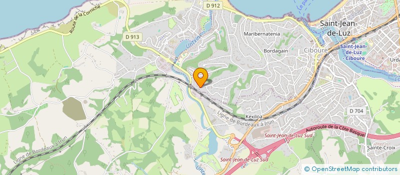 localisation de l'entreprise KITXUALDE  CIBOURE