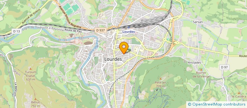 localisation de l'entreprise KIUPI INVEST  LOURDES