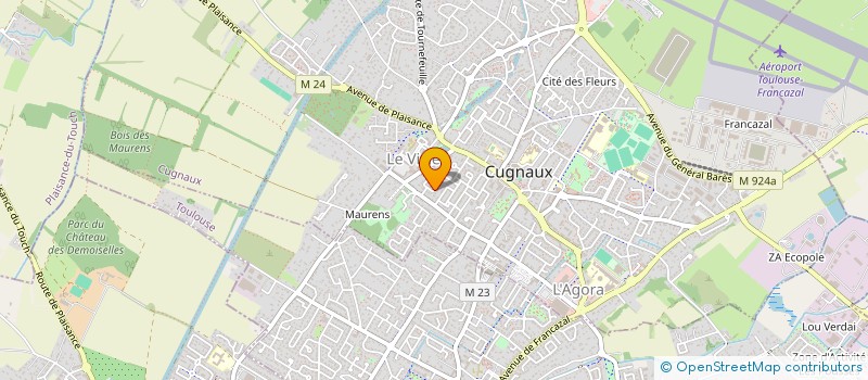 localisation de l'entreprise KIVA  CUGNAUX