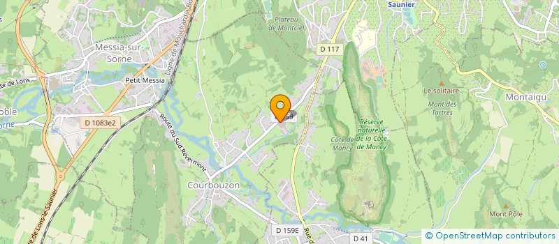 localisation de l'entreprise KIVA  COURBOUZON