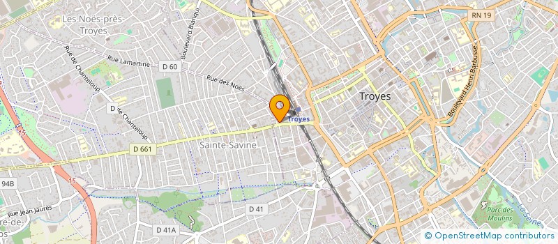 localisation de l'entreprise KIVA STUDIO à TROYES