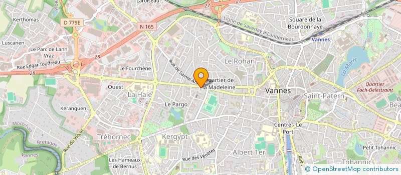 localisation de l'entreprise KIVALDI INVESTISSEMENTS à VANNES