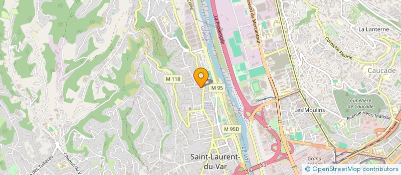 localisation de l'entreprise KIVANA à SAINT-LAURENT-DU-VAR