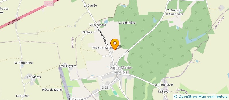 localisation de l'entreprise KIVI à TANNAY