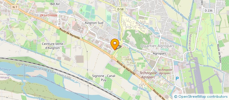 localisation de l'entreprise KIVIAK TECHNOLOGIES à AVIGNON