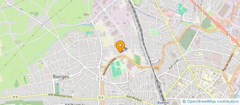 localisation de l'entreprise KIVISENSE à RIORGES