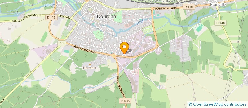 localisation de l'entreprise KIWA à DOURDAN