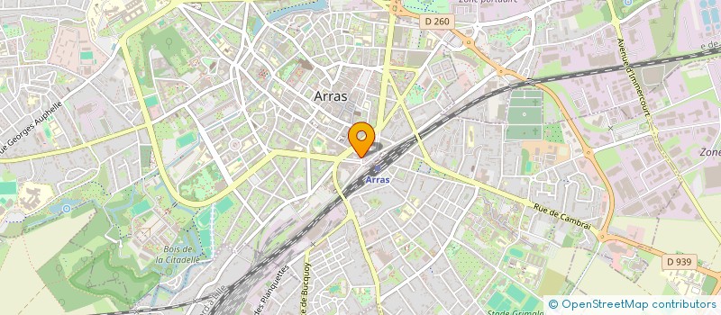 localisation de l'entreprise KIWANIS ARRAS CITADELLE  ANZIN-SAINT-AUBIN