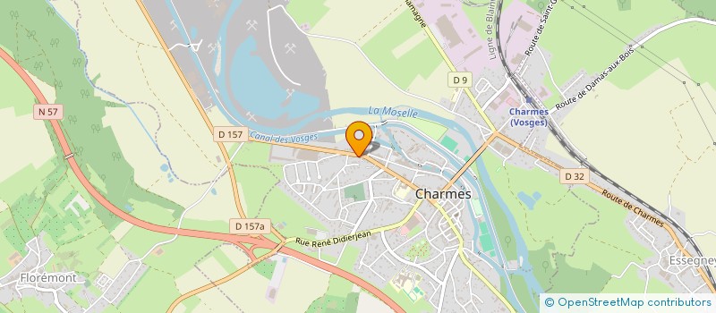 localisation de l'entreprise KIWANIS CLUB à CHARMES