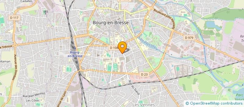 localisation de l'entreprise KIWANIS CLUB BOURG EN BRESSE 'MARGUERITE D'AUTRICHE' à BOURG-EN-BRESSE