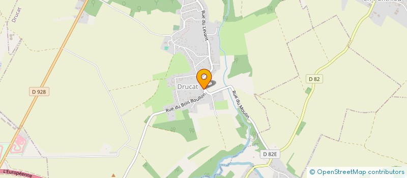 localisation de l'entreprise KIWANIS CLUB D'ABBEVILLE  DRUCAT