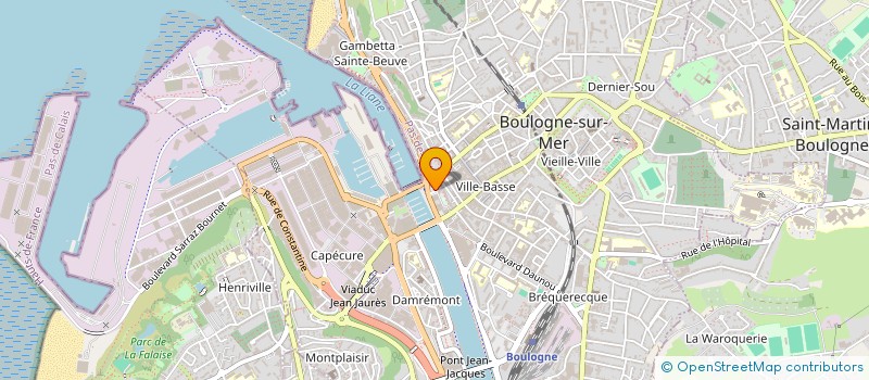localisation de l'entreprise KIWANIS CLUB DE BOULOGNE SUR MER à BOULOGNE-SUR-MER
