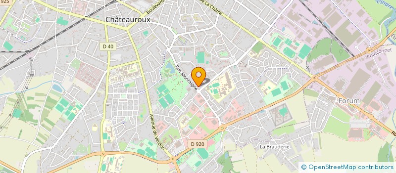 localisation de l'entreprise KIWANIS CLUB DE CHATEAUROUX  CHATEAUROUX