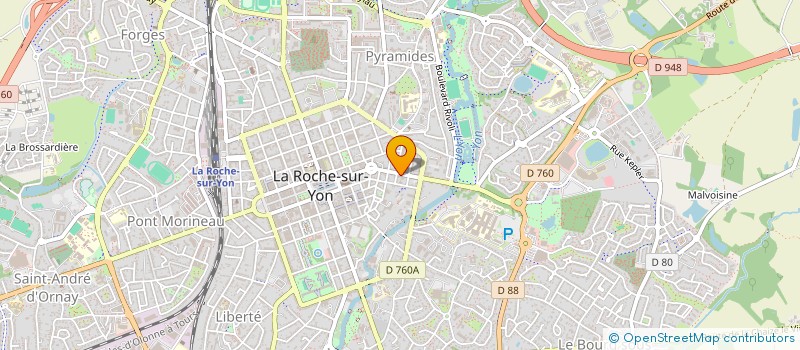 localisation de l'entreprise KIWANIS CLUB DE LA ROCHE SUR YON  LA ROCHE-SUR-YON