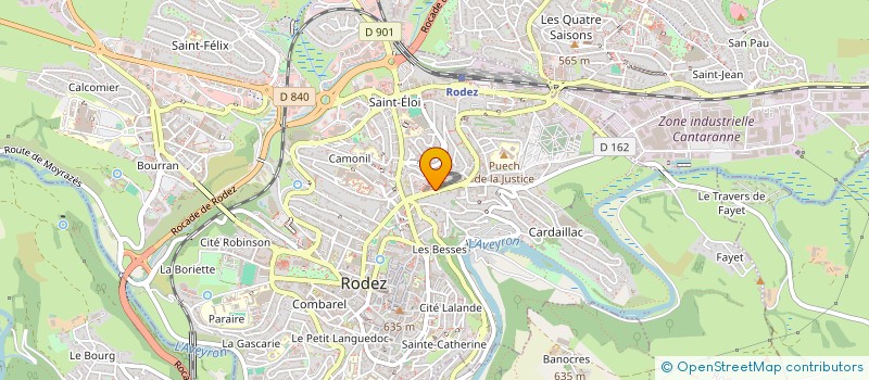 localisation de l'entreprise KIWANIS CLUB DE RODEZ à RODEZ