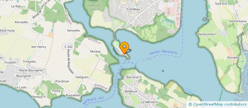 localisation de l'entreprise KIWANIS CLUB DE VANNES GWENED à VANNES