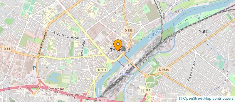 localisation de l'entreprise KIWANIS CLUB INTERNAT  THIONVILLE