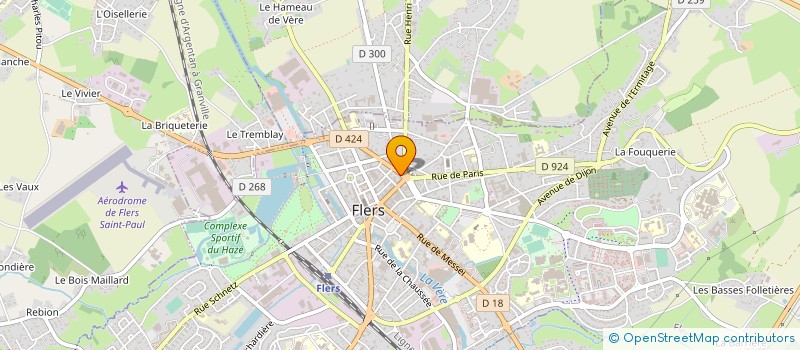 localisation de l'entreprise KIWANIS FLERS SUISSE NORMANDE à FLERS