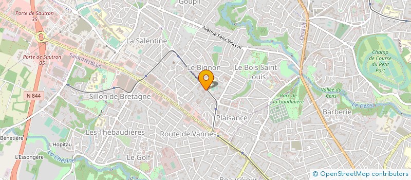 localisation de l'entreprise KIWATCH à ORVAULT