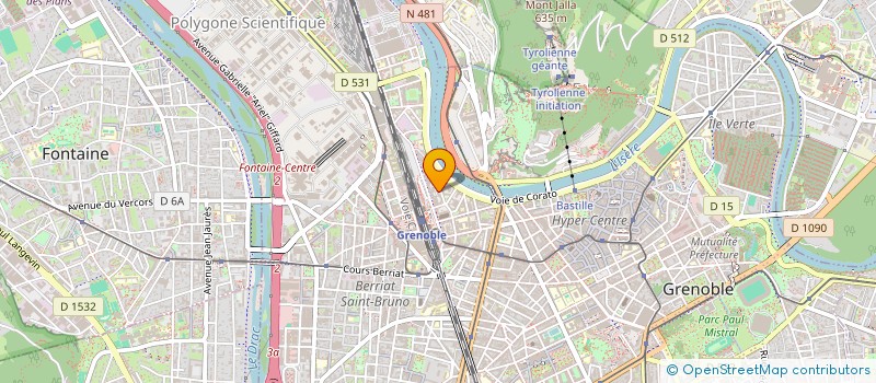 localisation de l'entreprise KIWAX à GRENOBLE