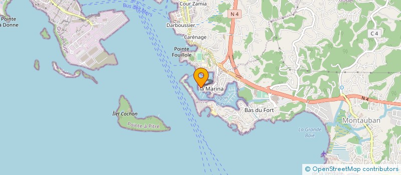 localisation de l'entreprise KIWI à POINTE-A-PITRE