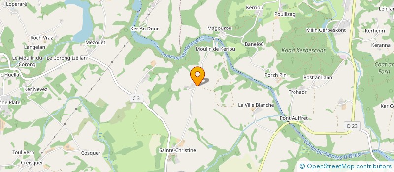 localisation de l'entreprise KIWI  TREFFRIN