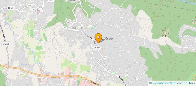 localisation de l'entreprise KIWI  MONTAUROUX