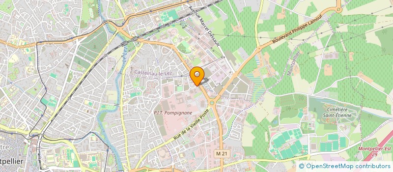 localisation de l'entreprise KIWI à MONTPELLIER