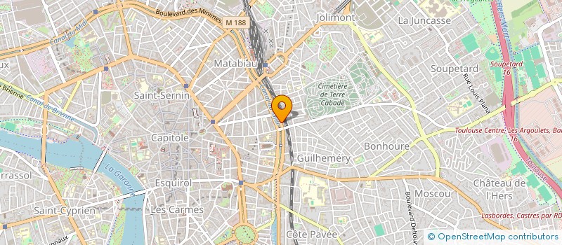 localisation de l'entreprise KIWI COM à TOULOUSE