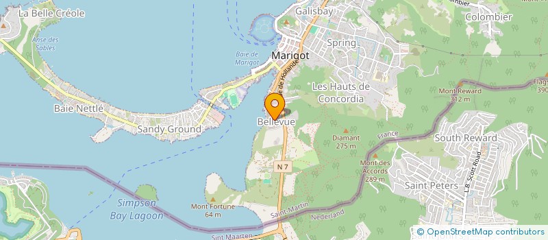 localisation de l'entreprise KIWI COMMUNICATIONS  SAINT MARTIN