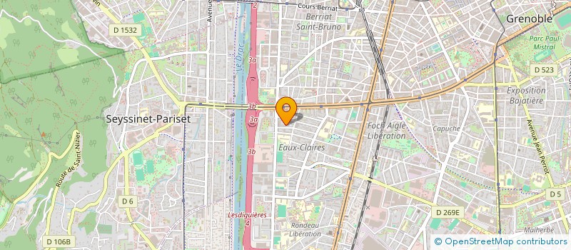 localisation de l'entreprise KIWI EDITION à GRENOBLE