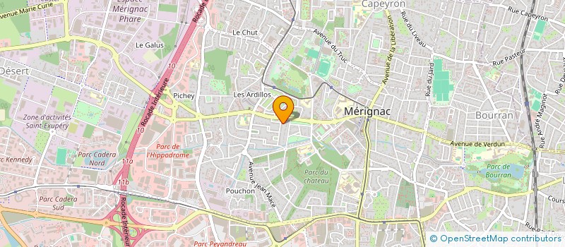 localisation de l'entreprise KIWI FLEX  MERIGNAC