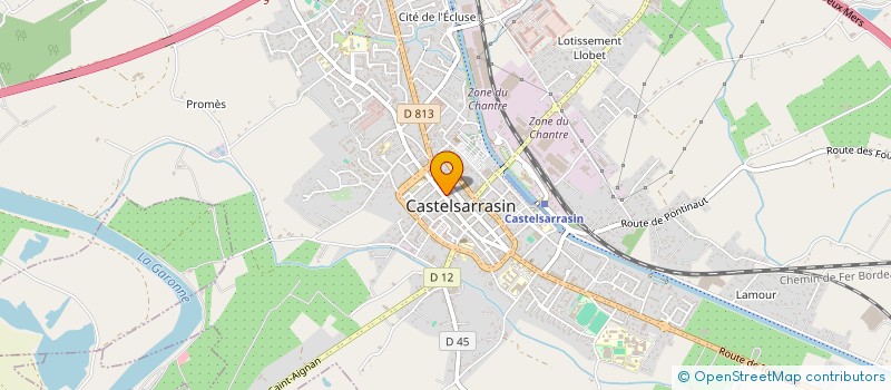 localisation de l'entreprise KIWI ORIGINE à CASTELSARRASIN