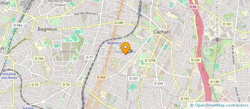 localisation de l'entreprise KIWI POWER  CACHAN