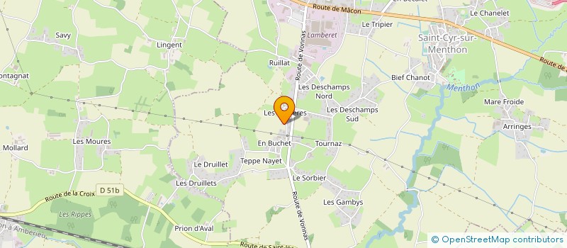 localisation de l'entreprise KIWI PRODUCTIONS à SAINT-CYR-SUR-MENTHON