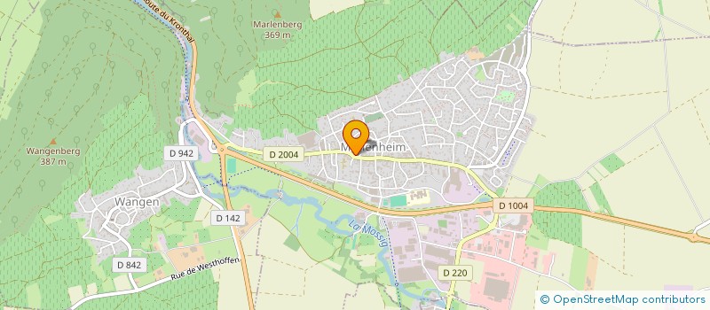 localisation de l'entreprise KIWI VISION  MARLENHEIM