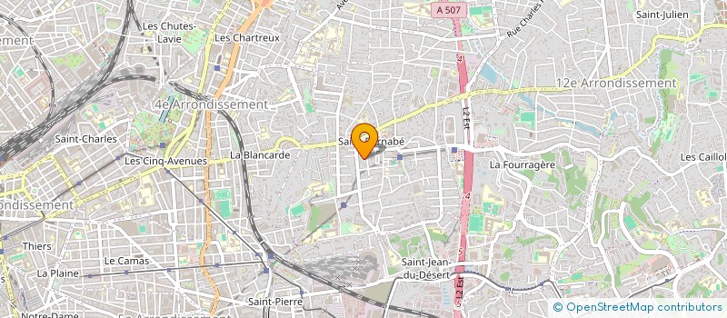 localisation de l'entreprise KIWIBAT  MARSEILLE 12EME