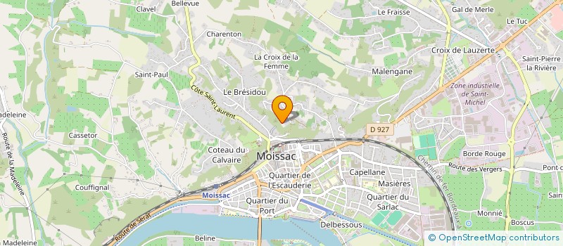 localisation de l'entreprise KIWICOOP à MOISSAC