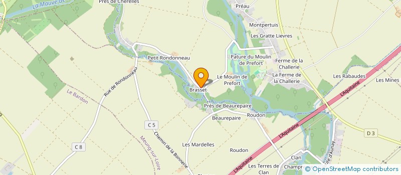 localisation de l'entreprise KIWIKORP  HUISSEAU-SUR-MAUVES