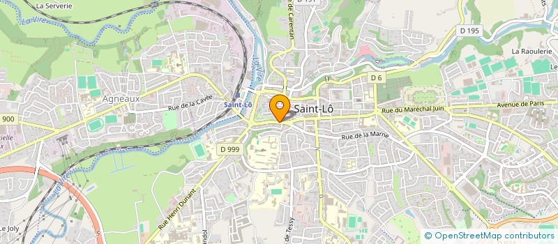 localisation de l'entreprise KIWIZ  SAINT-LO