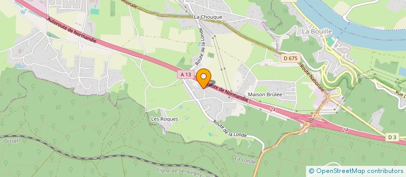 localisation de l'entreprise KIXAL  SAINT-OUEN-DE-THOUBERVILLE