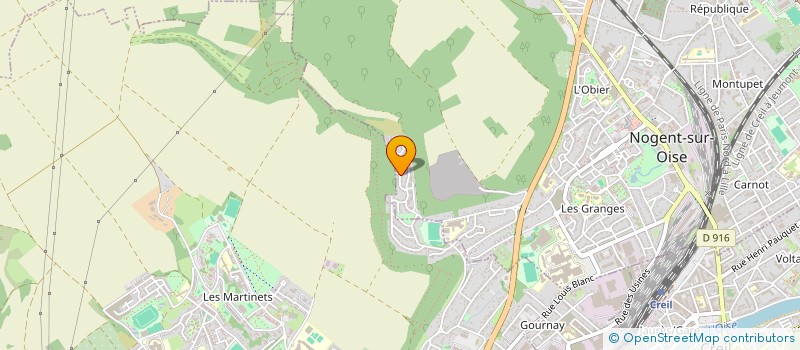 localisation de l'entreprise KIXS  NOGENT-SUR-OISE