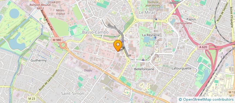 localisation de l'entreprise KIYA ENTREPRENDRE  TOURNEFEUILLE