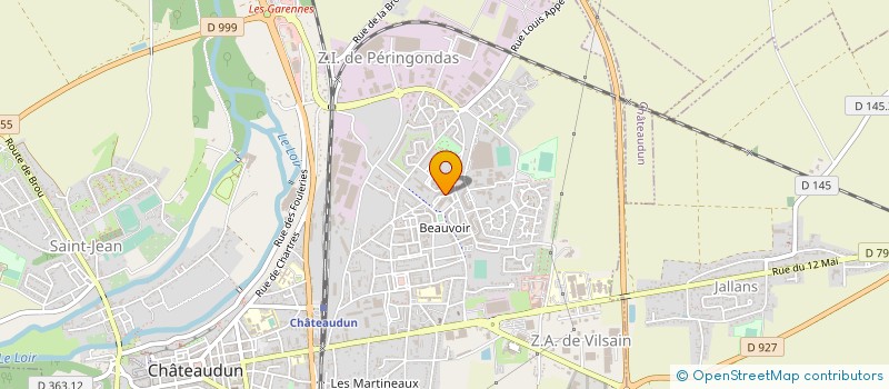 localisation de l'entreprise KIYMAZ ENTREPRISE MACONNERIE à CHATEAUDUN