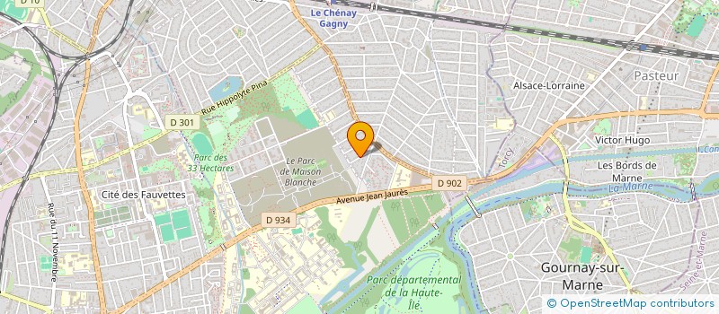 localisation de l'entreprise KIYO à NEUILLY-SUR-MARNE