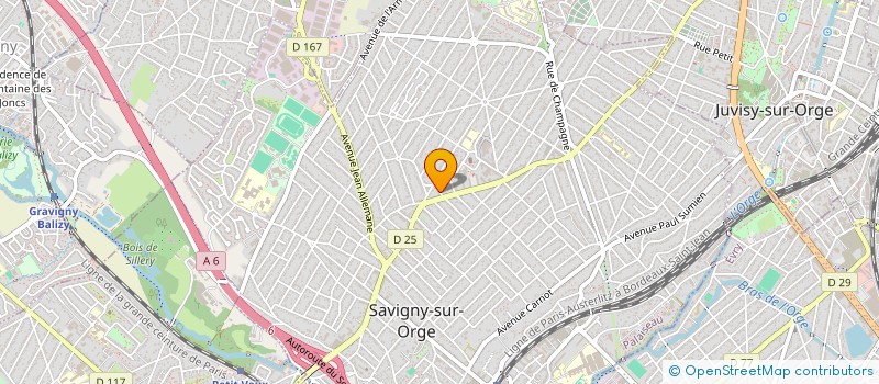 localisation de l'entreprise KIZ' CONNEXION à SAVIGNY-SUR-ORGE